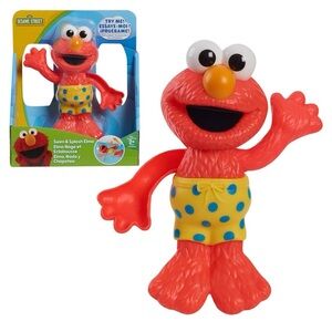 Sesame Street Swim and Splash Elmo Wind Up Bath and Pool Toy
